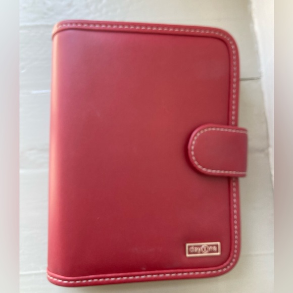 Franklin Covey Office Franklin Covey Day One Red Faux Leather Agenda Planner 55x75 W Some